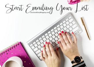 Start Emailing Your List About New Blog Posts