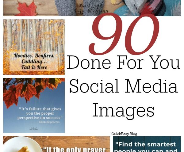 Fall Social Media Images Package